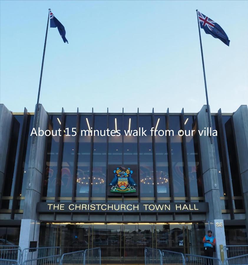 5 Large Bedroom Villas Suitable For 10People Christchurch Extérieur photo